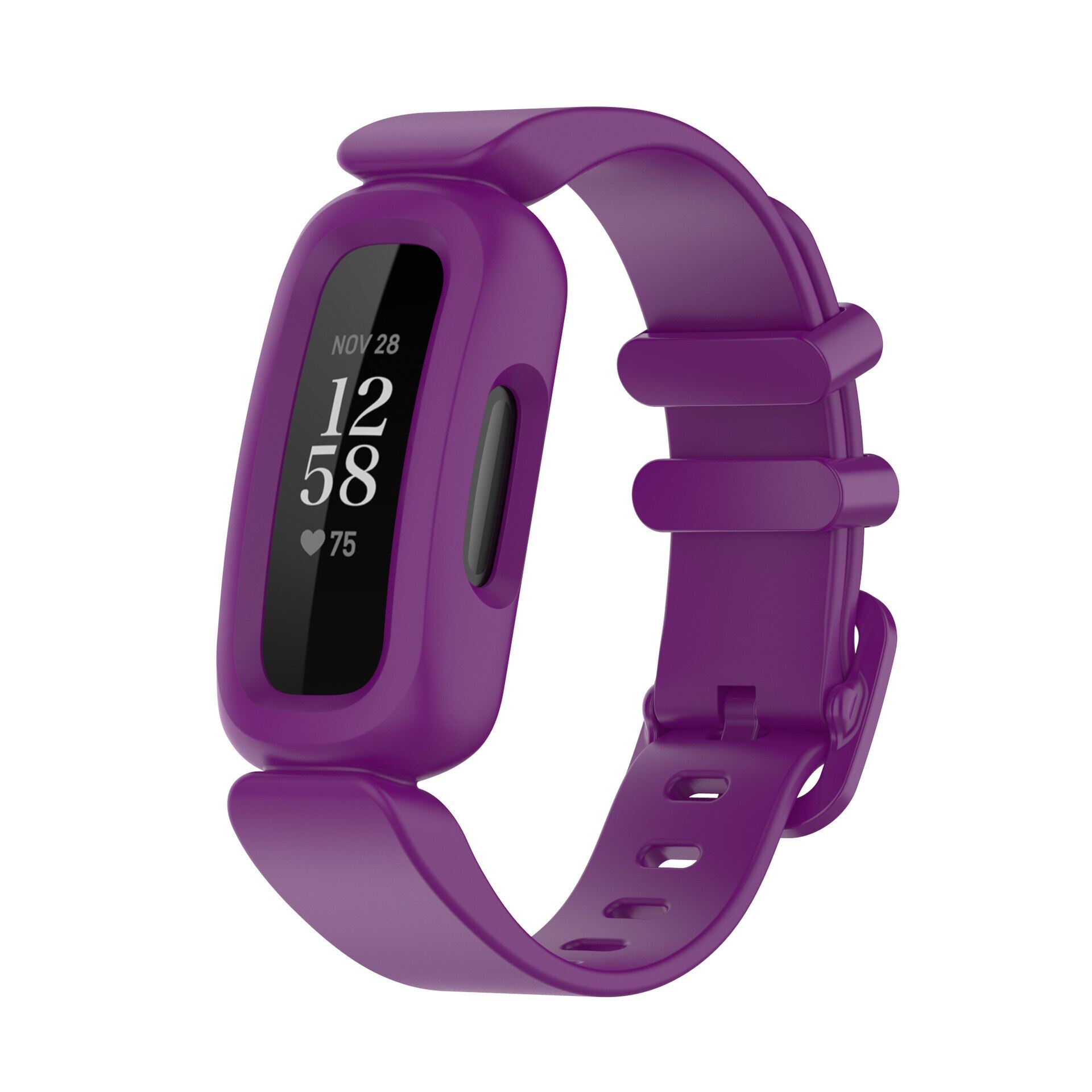 Wrist Strap For Fitbit Ace 3 Kids Smart Watch Band For Fitbit Inspire 2 Classic Bracelet Replacement Soft Silicone Wristband