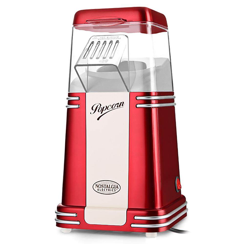 Nostalgia Electrics Hot Air Popcorn Maker Corn Popper Machine With Transparent Housing By Intelligent Time.