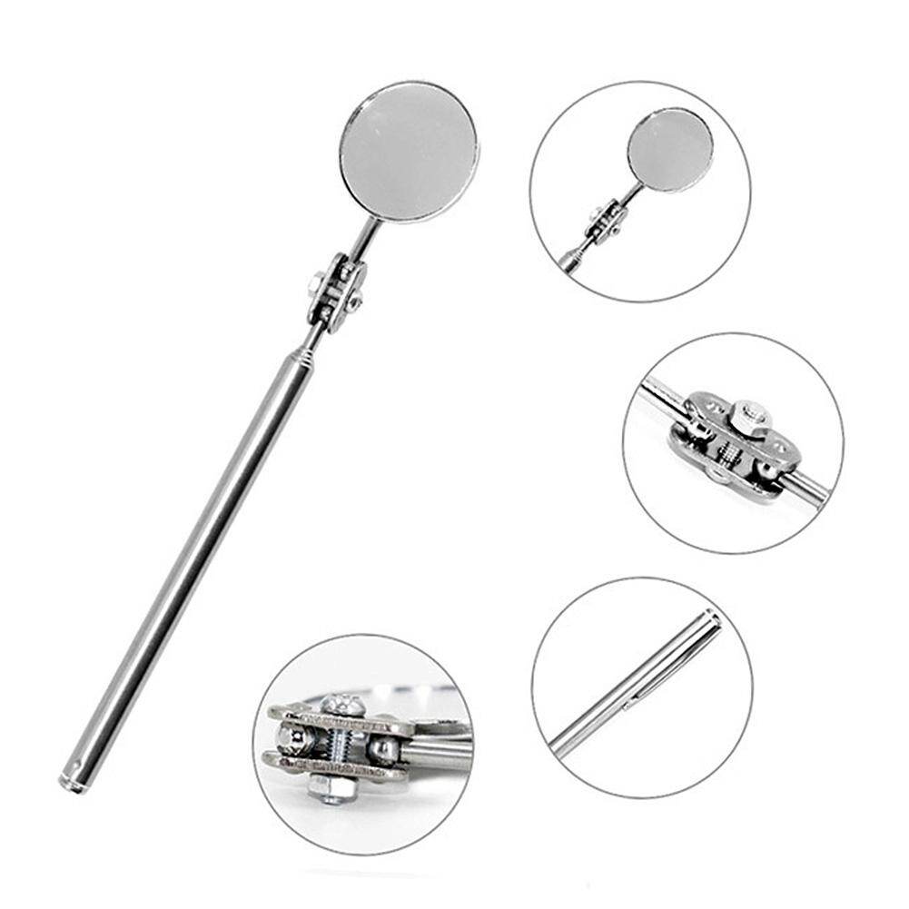 JaneDream Universal Car Maintenance Inspection Mirror Folding Telescopic Reflector Welding