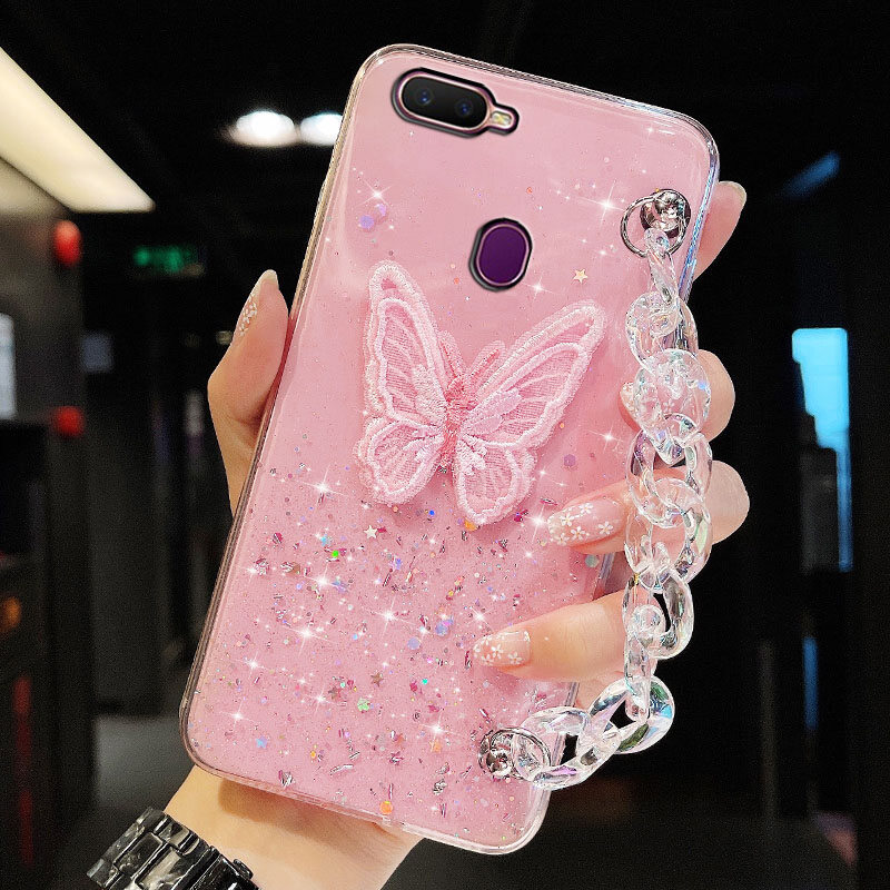 Glitter Oppo A12 Flip Cover Price Glitter Phone Cases For Oppo A3s