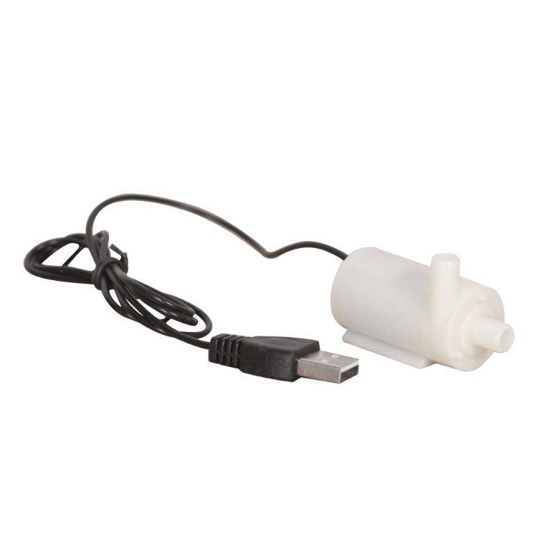 Micro Submersible Water Pump Fish Tanks Aquarium Usb Powered DC 5V 2-3L/min Charger Mini Motor Water-pump Accessory
