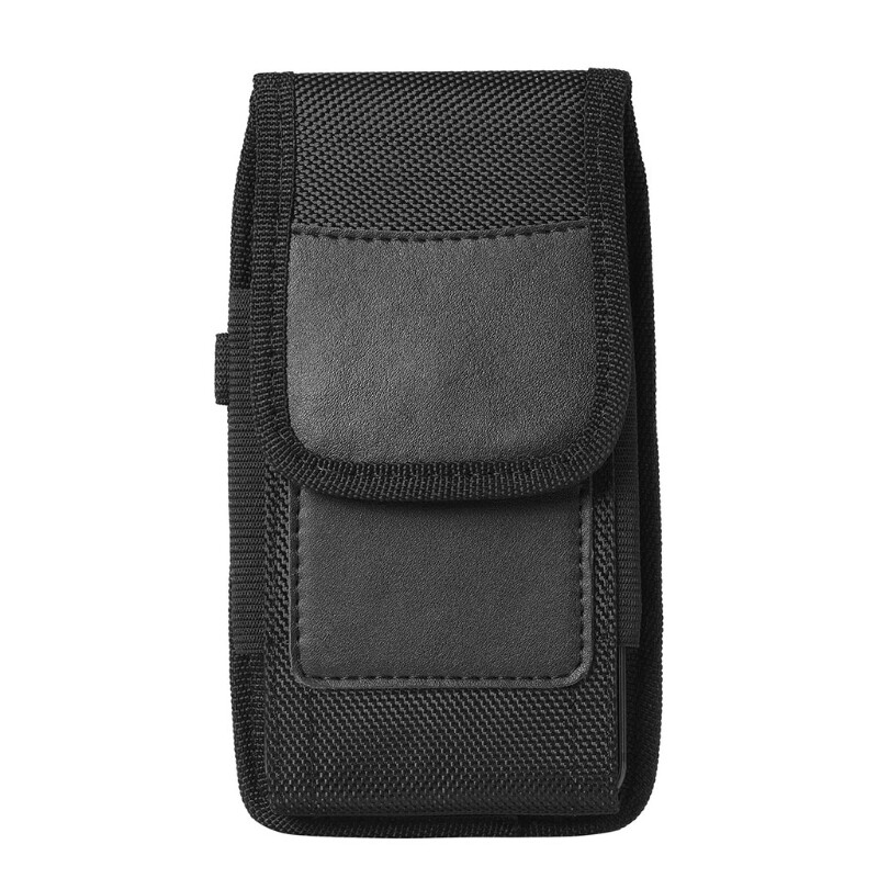 Phone Holster Nylon Cell Phone Belt Clip Holster Carrying Pouch Card Holder