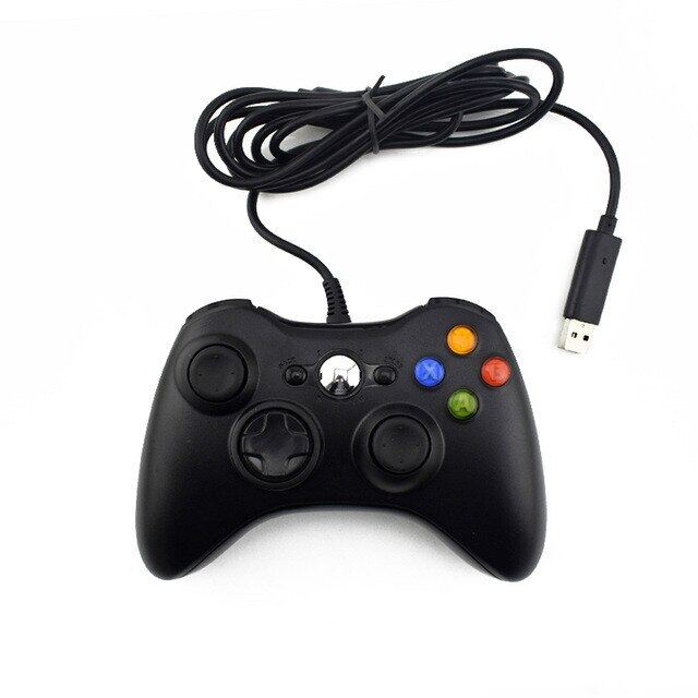 Cần Điều Khiển Cho Xbox 360 Tay Cầm Chơi Game Có Dây USB Windows 7 8 10, Dành Cho Máy Tính Microsoft Chính Thức