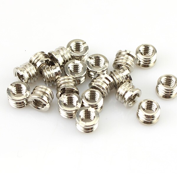 10pcs 1/4" to 3/8" Convert Screw Adapter for Tripod