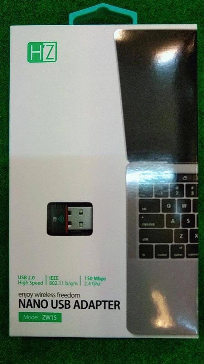 HZ DUAL BAND USB ADAPTER (DONGLE) HEATZ USB Wireless Adapter, Black