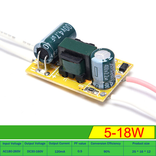 Bảng giá 3W 5W 8W 18W 36W LED Light Driver Supply Transformer Radiating Module Board