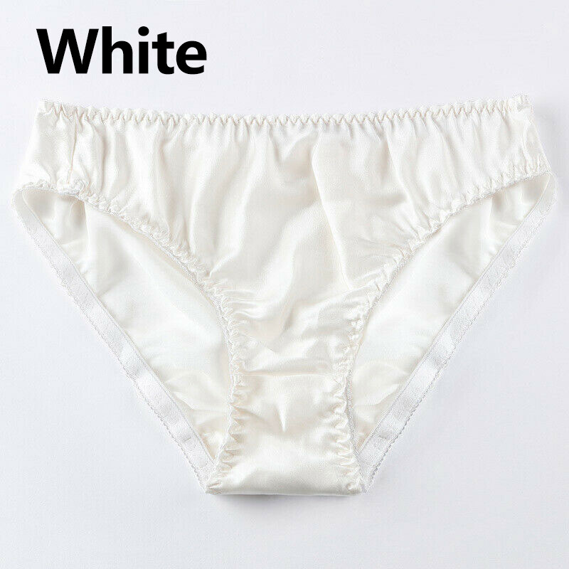 [LiaoTai] Women's Pink Panties Undergarments Knickers Silk Underwear Soft Lingerie Underclothing