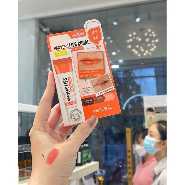 Son Dưỡng Môi Mediheal Labocare Pantenolips Healssence Ngày Và Đêm Chính Hãng 10ml