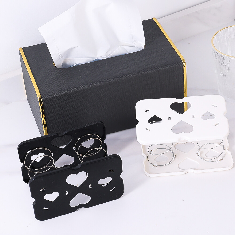 Hộ gia đình hộp đựng khăn giấy mùa xuân hỗ trợ khay giữ Sim điện thoại sáng tạo nâng tự động mùa xuân chủ