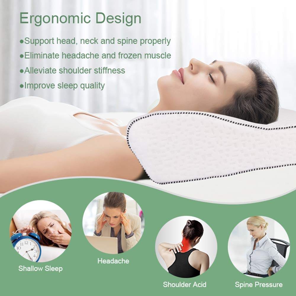 Kl Ready Stock Backpain Pillow Neck Pain Pillow Orthopedic Pillows