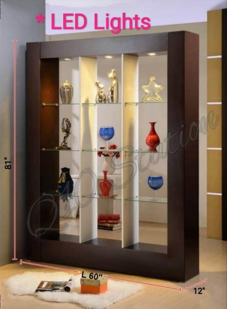 Q 10 Hall Cabinet Living Room Display Divider Stand Lazada Q 10 Hall Cabinet Living Room Display, Glass Display Cabinet Malaysia
