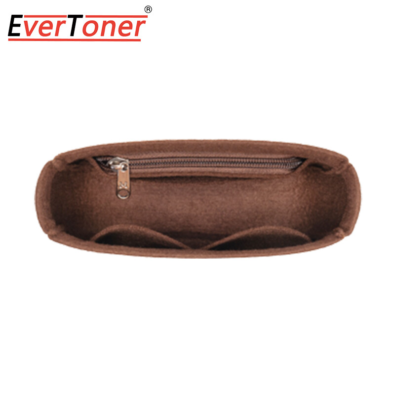 Evertoner felt insert organizer bag fits for celin medium folco bag saddle bag inner bile purse bag lining pouch finishing bag support