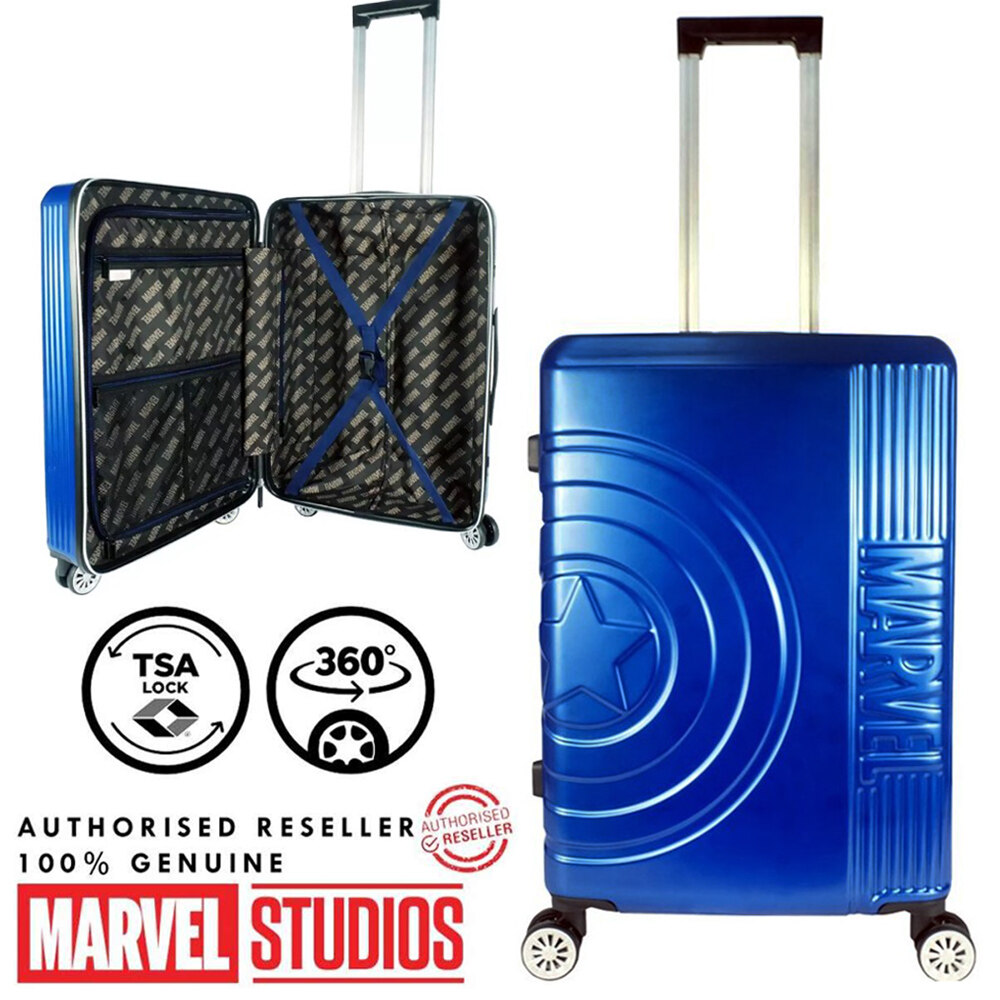 marvel hard case luggage