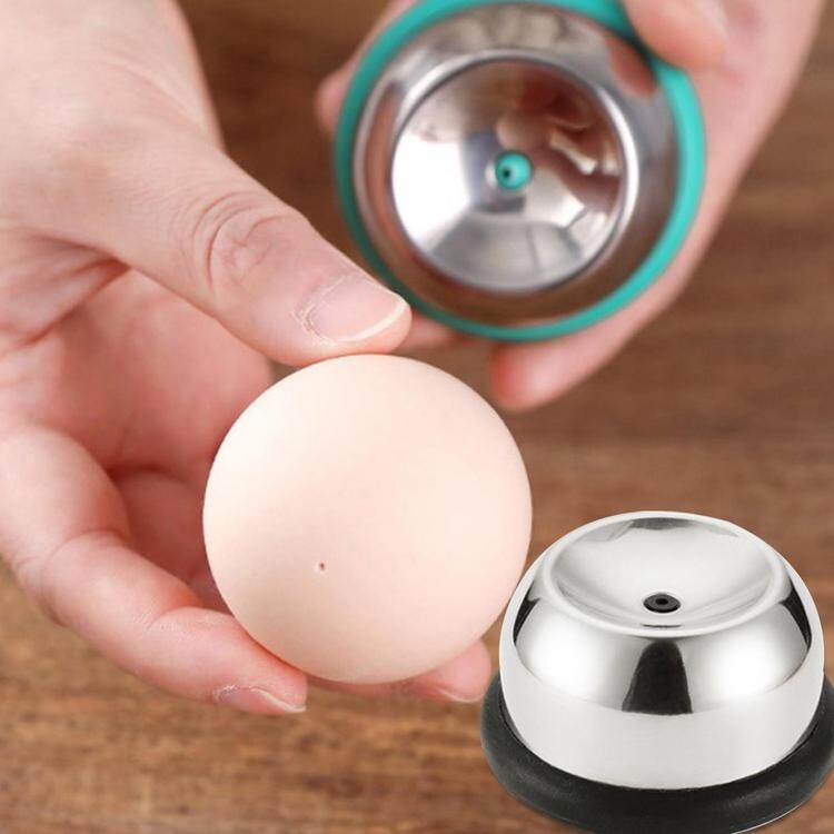 Hard Boiled Egg Piercer Egg Puncher Egg Piercer with PP Base Useful Hole Puncher Piercing Tool Home Kitchen Gadgets for Making A Small Egg Hole Dishwasher Safe friendly