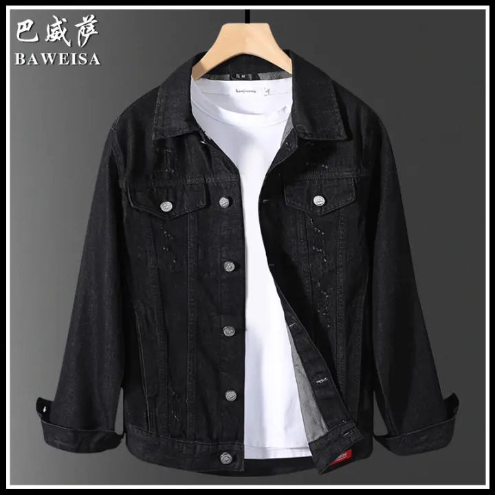 black cotton jacket