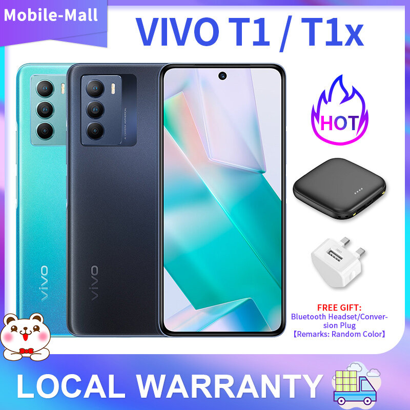 vivo t1x battery mah