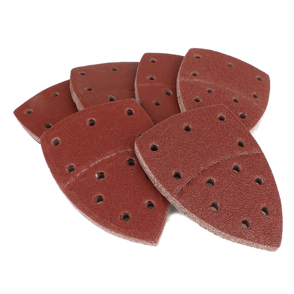 Sandpaper Sanding Sheets Polishing Leather Grinding 152*105mm Reddish Brown