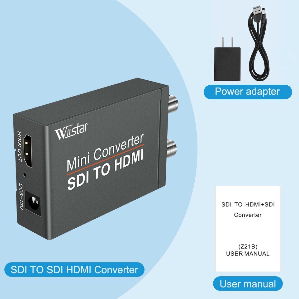 Sdi to hdmi converter, sdi to hdmi audio de-embedder support 3g-sdi, hd-sdi, sd-sdi sdi loopout