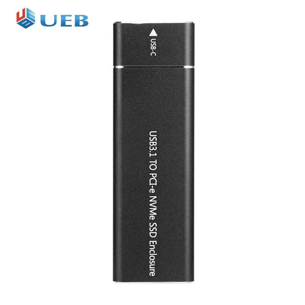 M.2 nvme mobile hard disk box case usb3.1 hdd enclosure laptop accessories