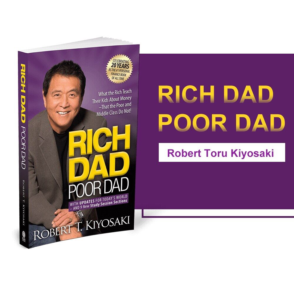 ภาษาอังกฤษเพื่อการศึกษาหนังสือ Rich Dad Poor Dad Robert Toru Kiyosaki