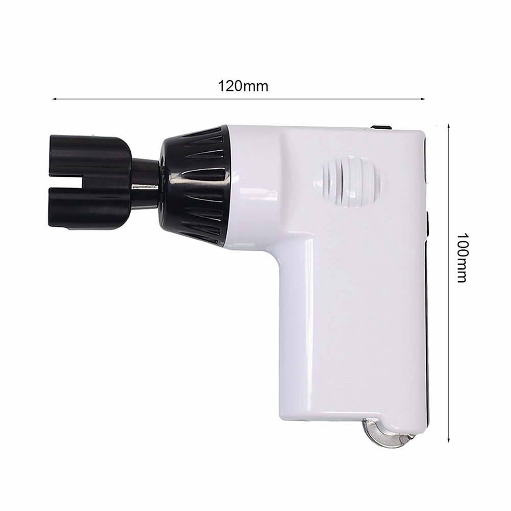 Multi-function Electric String Winder String Cutter USB Rechargeable Portable for Guitar Ukulele (Orange)