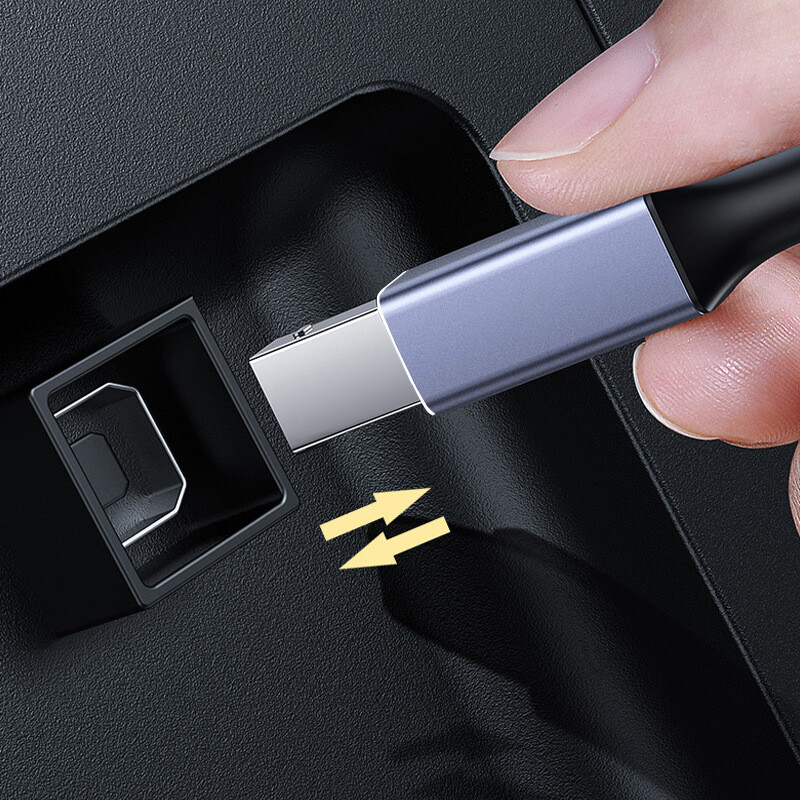 Loại-C để USB 2.0 B cổng vuông máy in cáp bện cho máy tính Notebook Máy in Cáp dữ liệu