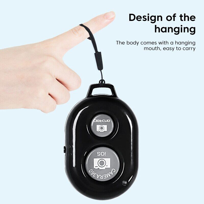 ：》 Olaf Wireless Bluetooth4.0 Remote Control Button Controller Self-Timer Camera Stick Shutter Phone Holder Selfie Remote Control