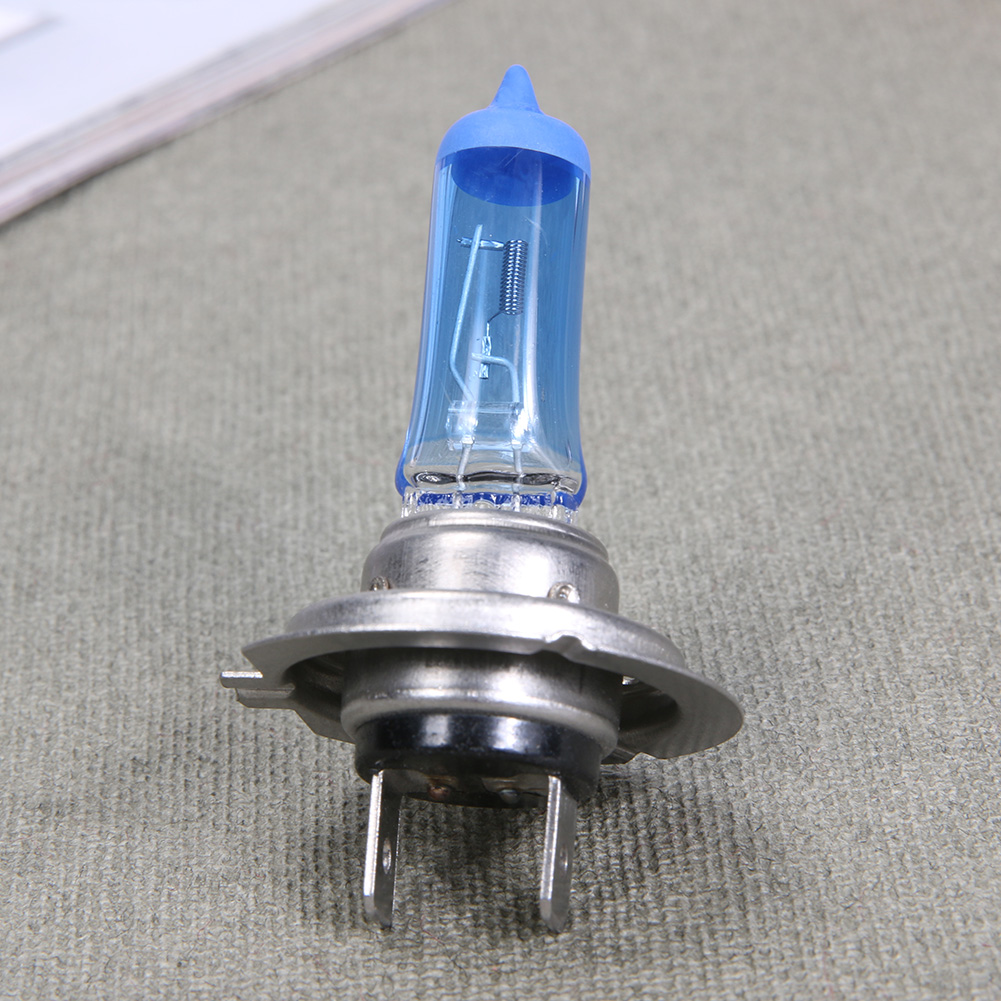 1 Chiếc Đèn Pha Ô Tô Siêu Trắng H7 55W 6000K Bóng Đèn Halogen Thay Thế
