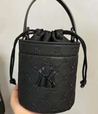 Mlb Bucket Bag 2022 Autumn And Winter New Perfume Bag Fashion Ny Women’s Bag Nano Bucket Bag Shoulder Bag Matte Leather M