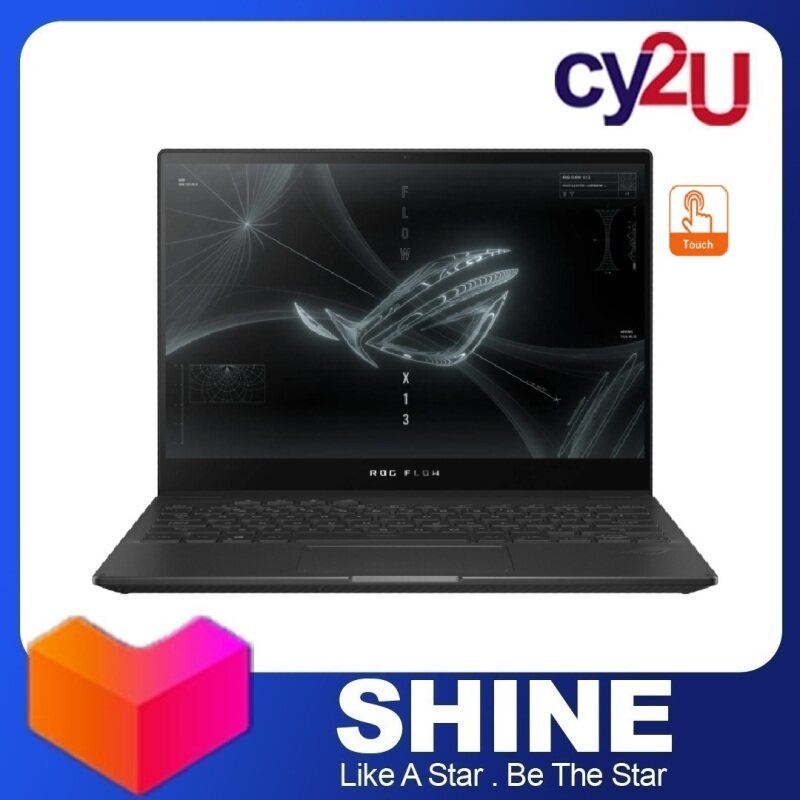 Asus ROG Flow X13 GV301Q-HK6306T 13.4 FHD Touch Gaming Laptop (AMD Ryzen 7 5800HS, 16GB RAM, 512GB SSD, NVD GTX1650, Win10) + Asus Sleeve and Asus Flow Stylus Pen Malaysia