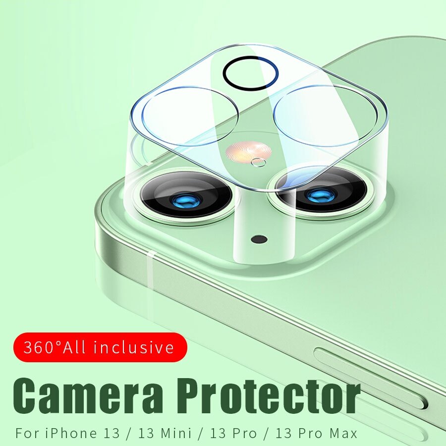 For iphone 14 pro max 13 12 11 pro max 12 mini rear camera lens tempered glass back camera lens screen protector film