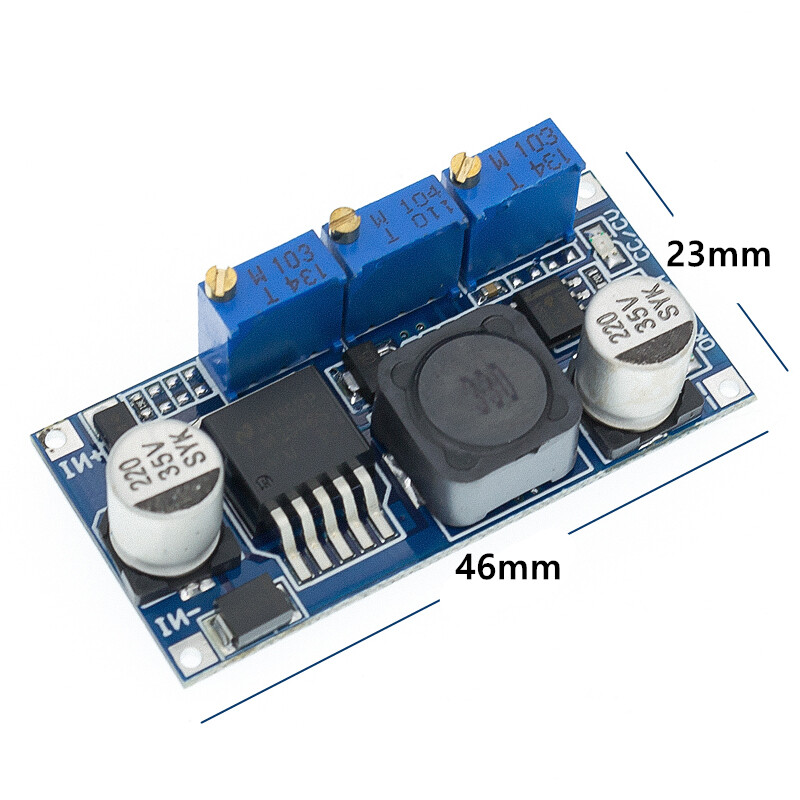 Lm2596s LM2596 CC/CV mô-đun điện DC-DC có thể điều chỉnh bước xuống 7V-35V DC-DC mô-đun dòng không đổi