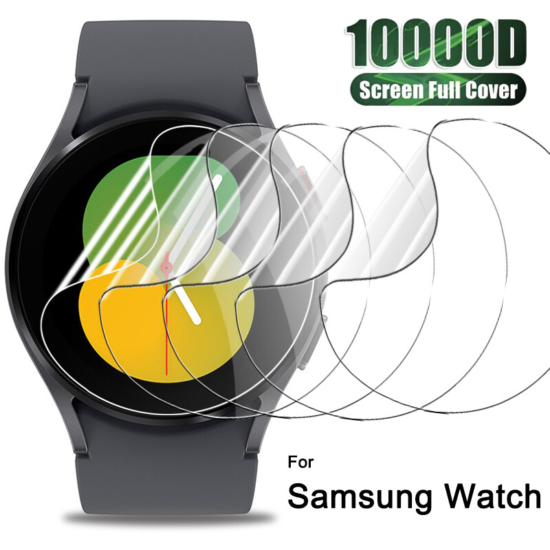 HD transparent scratch-resistant anti-fingerprint waterproof TPU mobile phone screen protector Compatible with Samsung GALAXY WATCH4 hydrogel film