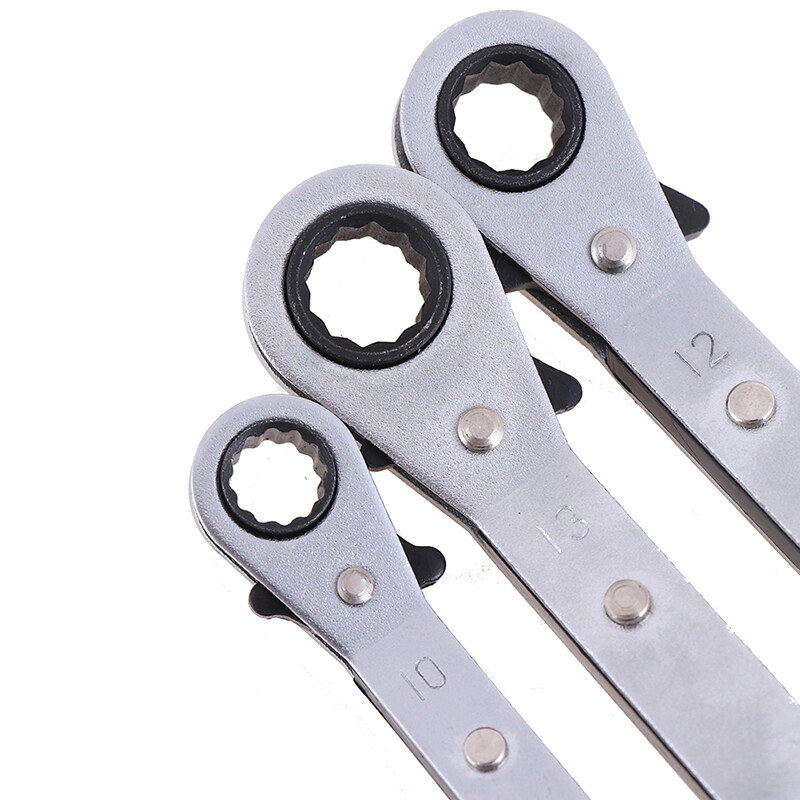 JUNY  6-21mm metric offset torque wrench set double ratchet wrench spanner tool