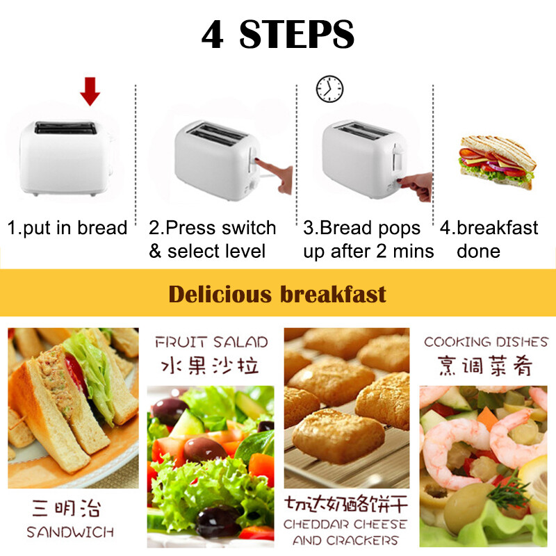 Toast bread machine household sandwich breakfast machine automatic breakfast toaster