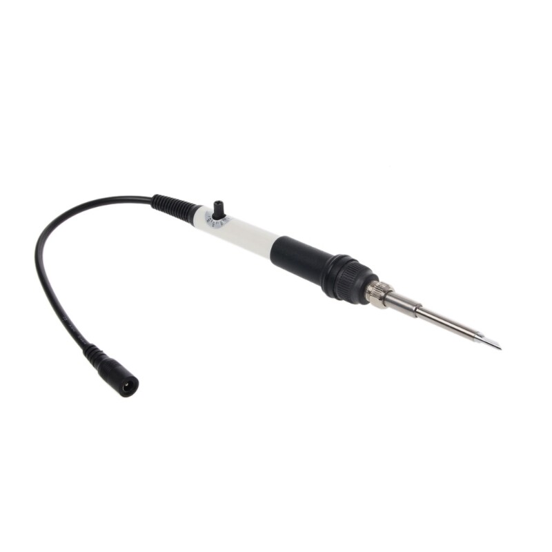 T12 DC 12-24V 75W Mini Electric Soldering Iron Adjustable Temperature+Tip