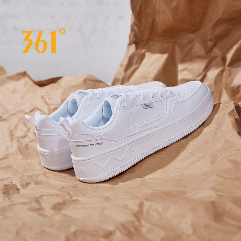 361 Degrees Men's Skate Shoes Anti-Slip Fitness Casual Lightweight Male Skateboard Shoes 672116623