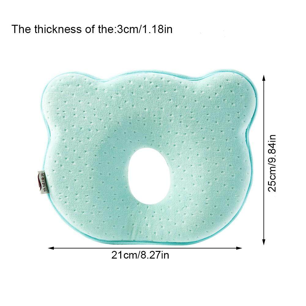 EVERSO Baby Cot Pillow Soft Cut Preventing Flat Head Neck Syndrome