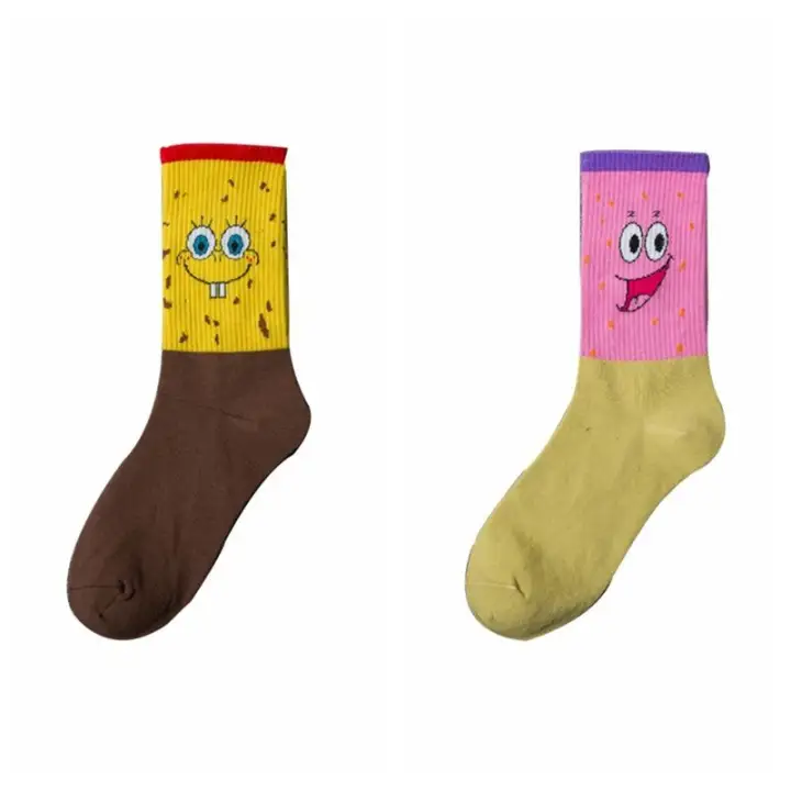 spongebob basketball socks