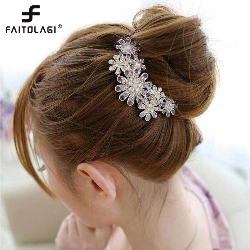 Rhinestone Flower Bridal Wedding Hair Comb Wedding Tiara Crystal Hair Jewelry Hair Clip Comb Women Hairpin | Lazada Rhinestone Flower Bridal Wedding Hair Comb Wedding Tiara Crystal Hair Jewelry Hair Clip Comb Women Hairpin | Lazada