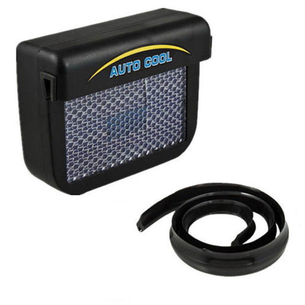 ABS Solar Powered Car Window Windshield Auto Air Vent Cooling Fan System Cooler^