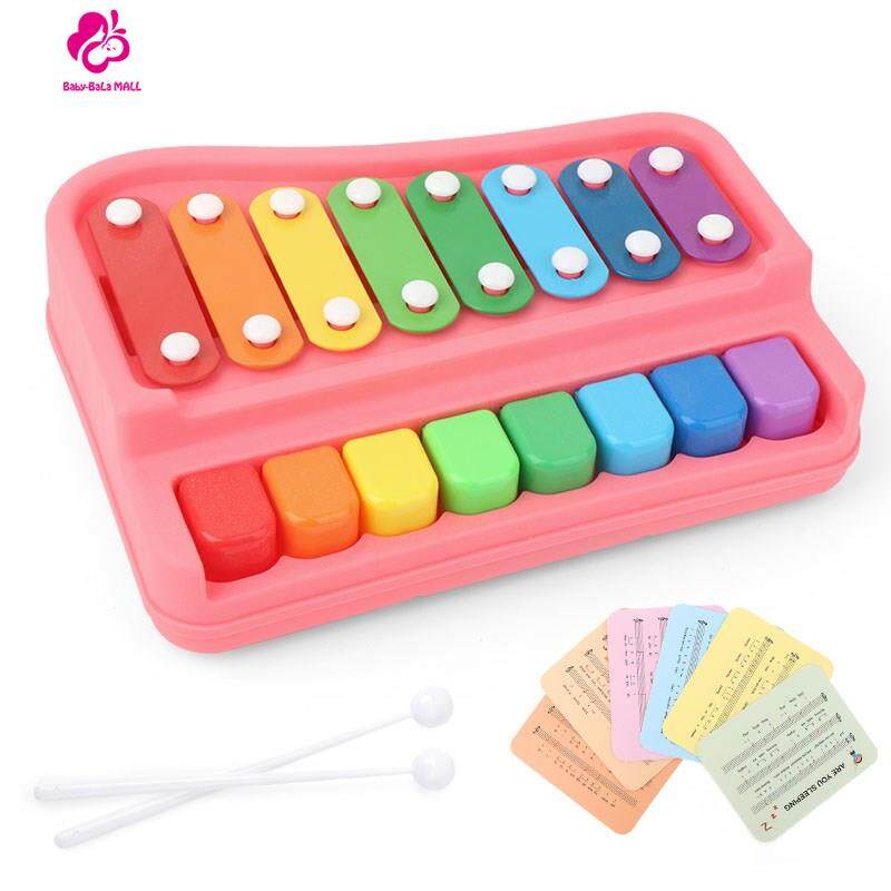 Baby Bala Mall Piano 2 In 1 Baby Kids Xylophone Instrument Battery Free Tap Tune Musical Toys For Kids Lazada Singapore