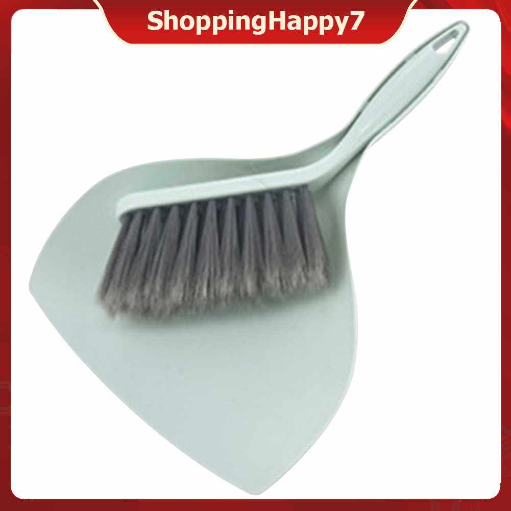 Mini Cleaning Brush Small Broom Dustpan Set Home Office Desktop Garbage Sweeper
