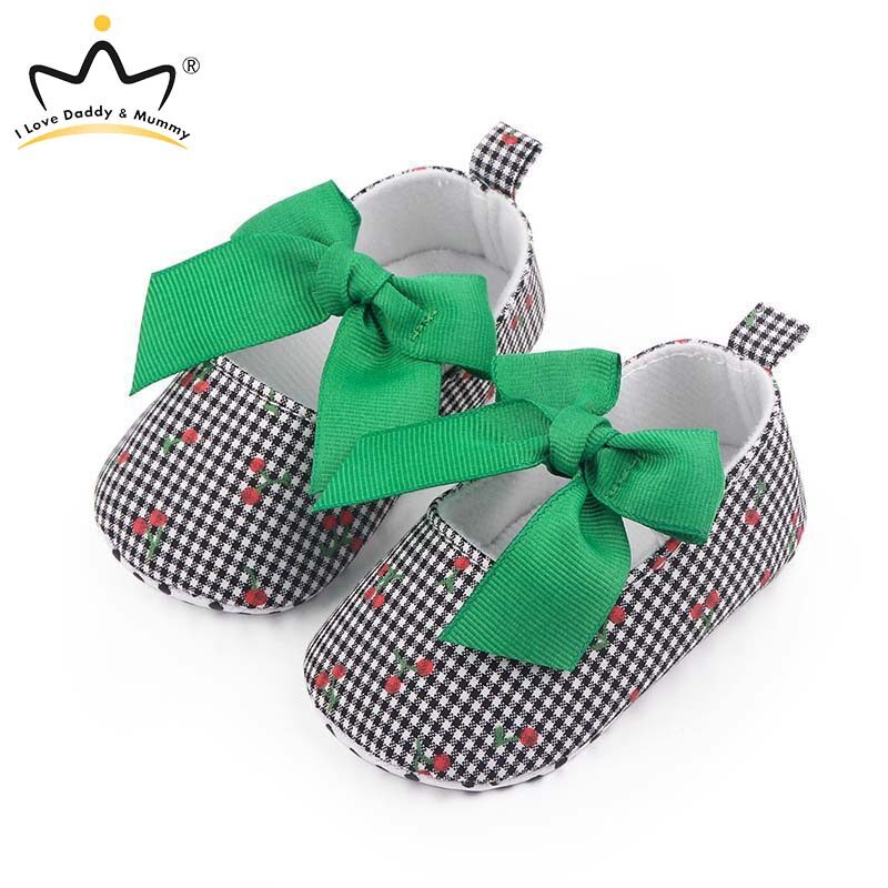 I LOVE DADDY&MUMMY Summer New Baby Shoes Cute Flower Bows Newborn Toddler Baby Girl Shoes Soft Girls First Walkers Shoes
