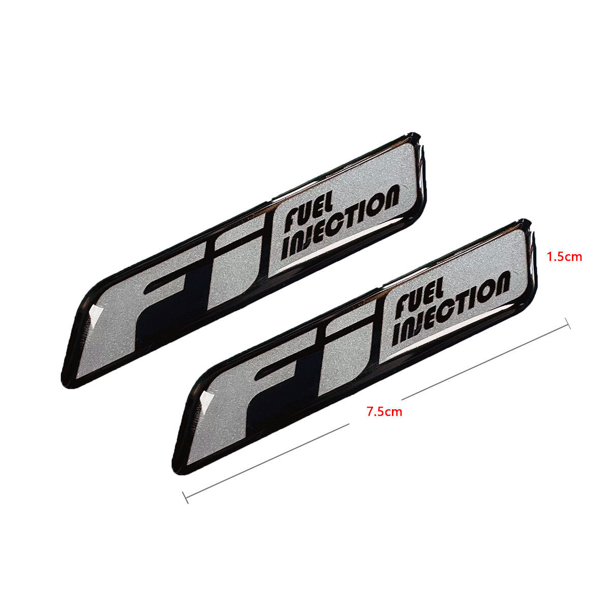 Fi biểu tượng EFI 3D Epoxy nhãn dán FI EFI hệ thống Logo thạch Gel decal cho Suzuki Raider R150 Fi gixxer FI Raider J115 FI Shooter 115 FI