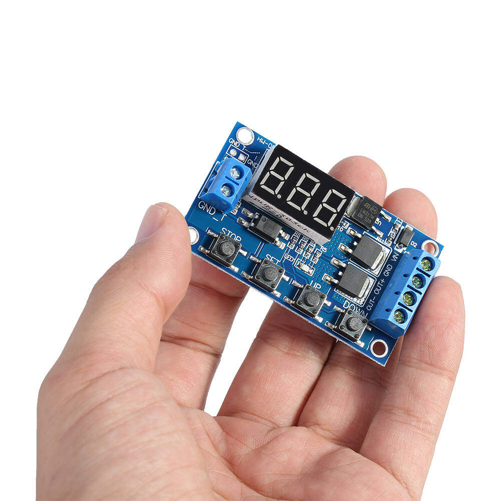 DC 5V--36V Trigger Cycle Delay Timer Module Timer Switch Turn On/Off Relay Module with LED Display