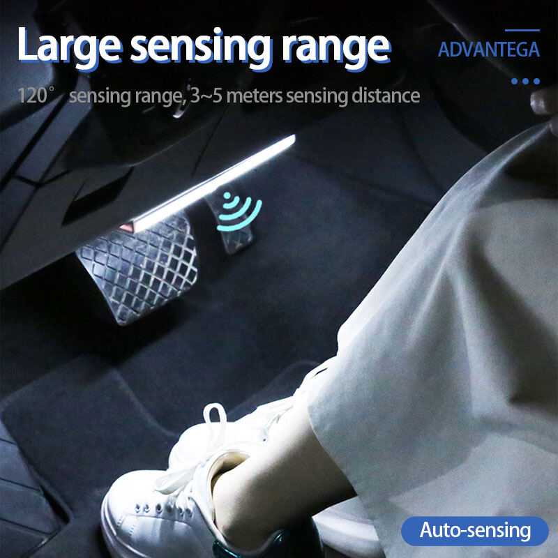 Adjustable LED Induction Light Car Auto-sensing Lamp One-click Touch Light USB Charging