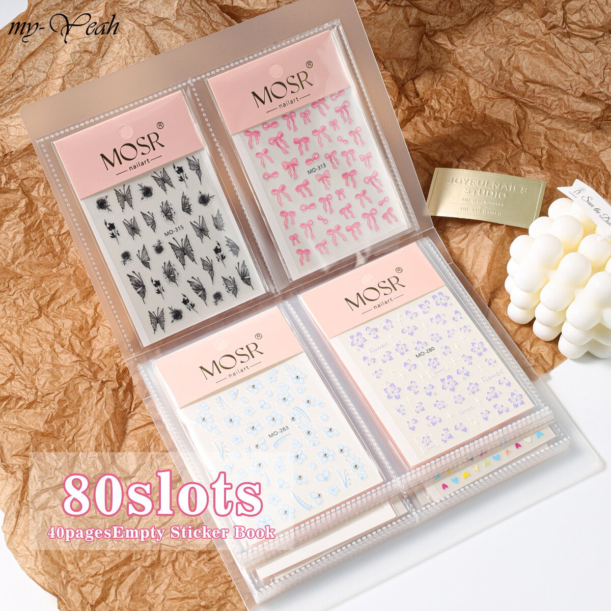 Myyeah Rectangle Nail Art Tool Storage Box Plastic Empty Tweezers Clippers Nails Pens Cuticle Pusher Polishing Strip Container