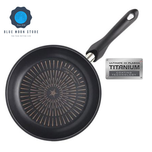[HappyCall] Plasma Titanium IH Frying Pan 28cm Grill Pans Roast Pan
