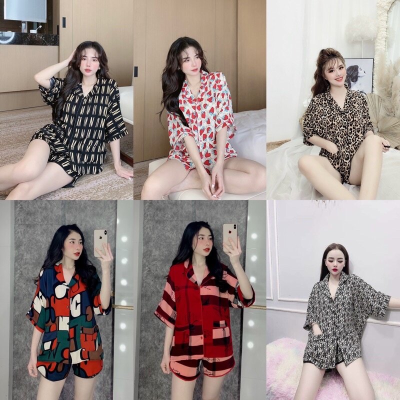 Bộ Beo tay dơi lụa manggo cao cấp